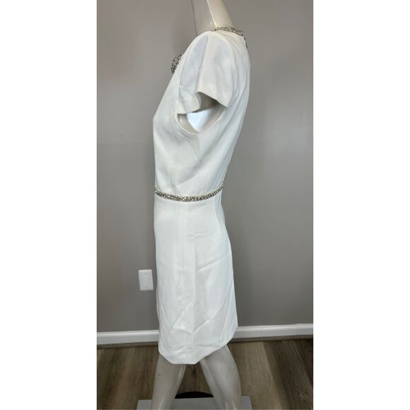 NWT Alice + Olivia Sophie Embellished Bow Minidress Size 2 $595 - Picture 6 of 9